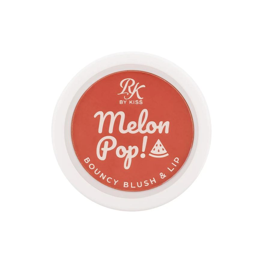 Rk By Kiss Blush Lip Bouncy Melon Pop - Red Pop