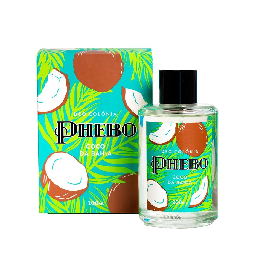 Phebo Deo Colônia Origens Coco da Bahia 200ml
