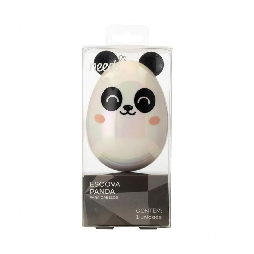 Needs Escova Para Cabelo Infantil Panda 1 Unidade