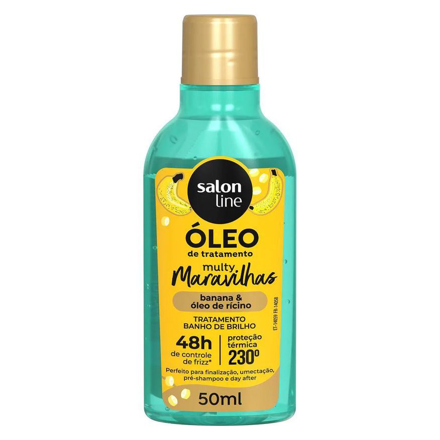 Salon Line Óleo de Tratamento Capilar Multy Maravilhas Banana 50ml