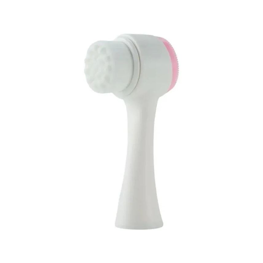 Smart Escova De Limpeza Facial Massageadora De Silicone 3d Bilateral Com Cerdas Macias