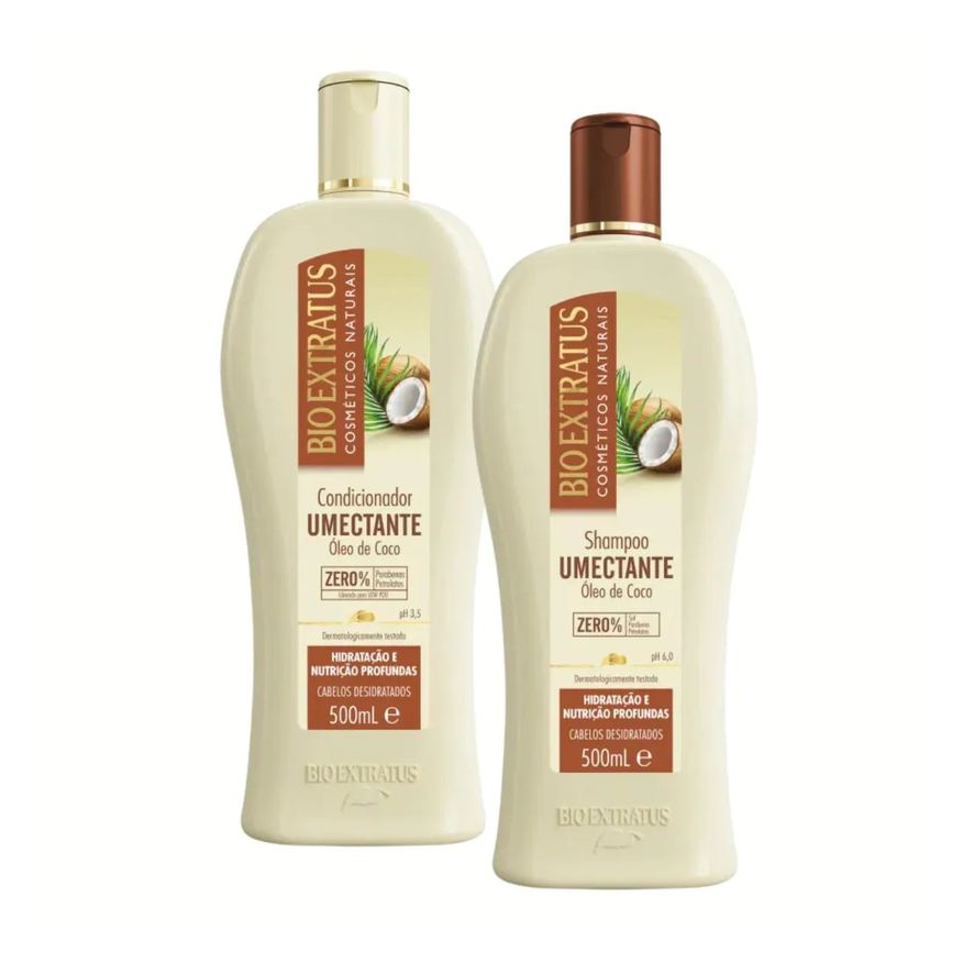 Bio Extratus Kit Umectação Capilar Sh+cond 500ml