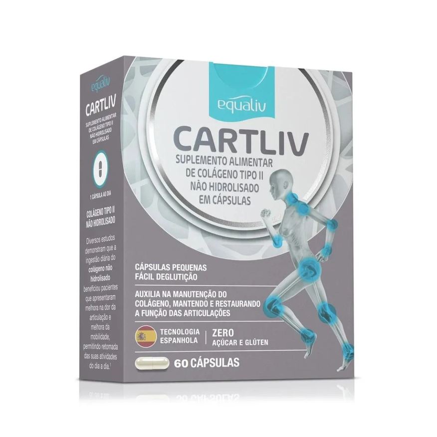 Equaliv Suplemento Alimentar Cartiliv para Articulações C60
