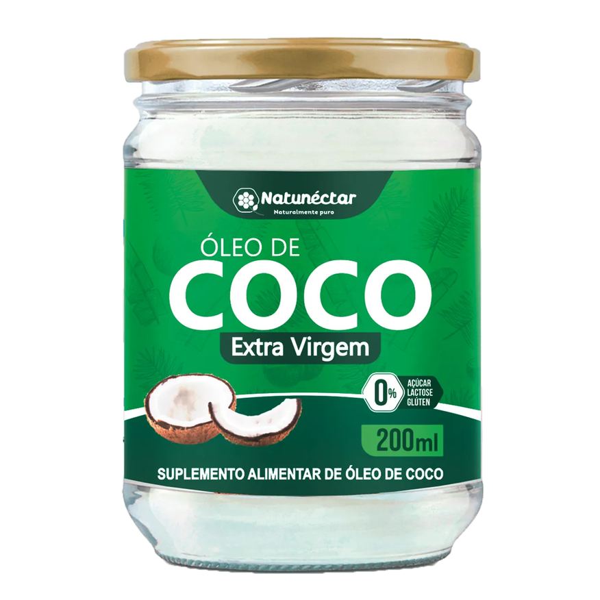 No Brand Óleo De Coco Extra Virgem 200ml - Natunectar