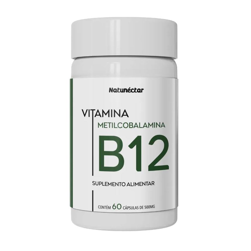 Natunéctar Vitamina B12 Metilcobalamina 500mg 60 Capsulas
