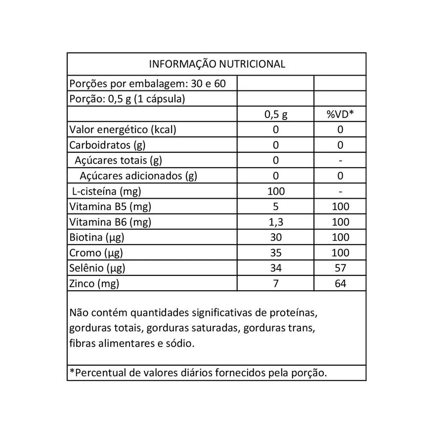 Vitamínico Suplemento Imecap Hair Max Cabelos e Unhas - 60 Cápsulas