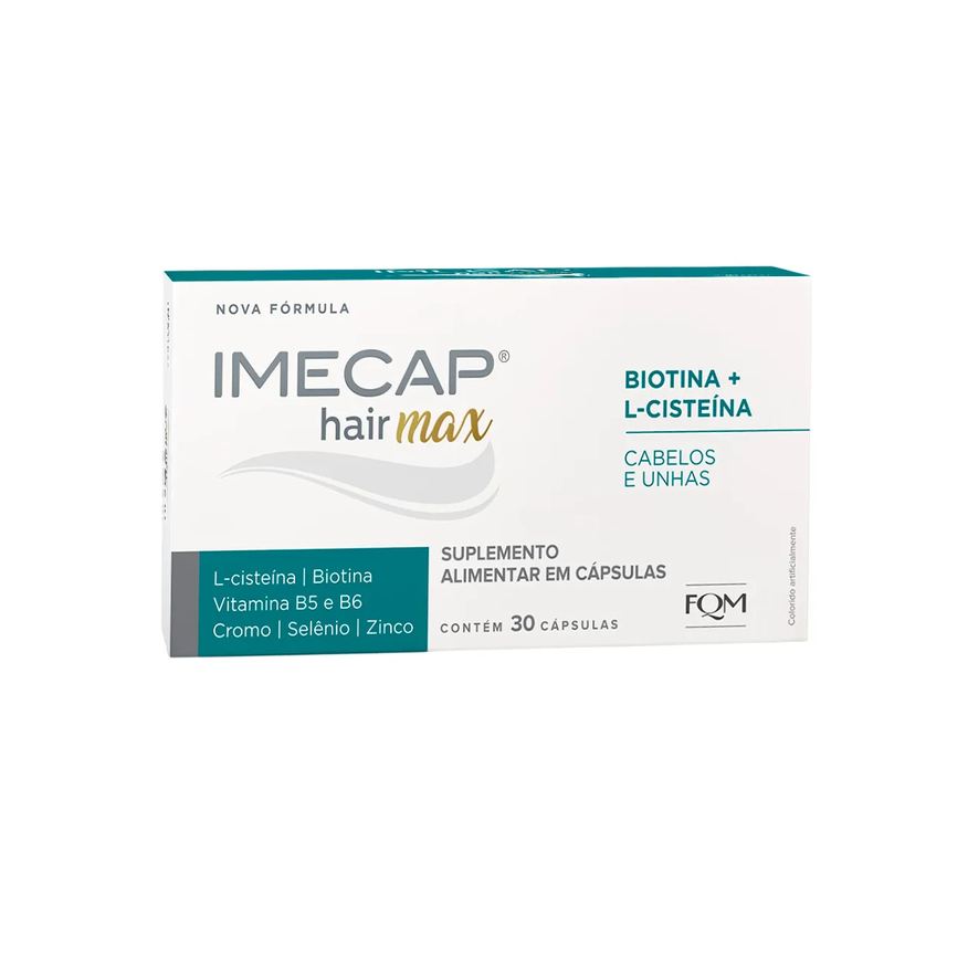 Alimentar Suplemento Imecap Hair Max 30 cápsulas