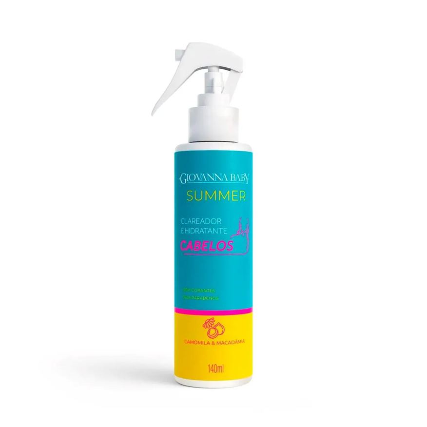 Null Spray Clareador Capilar Giovanna Baby Summer 140ml