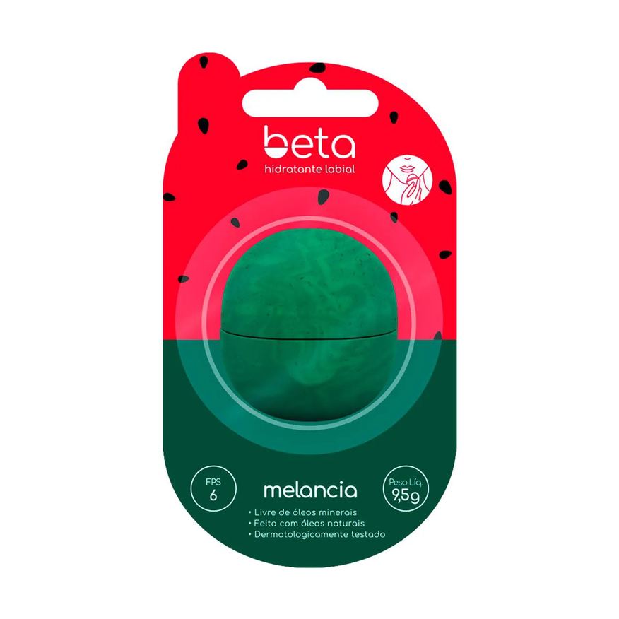 Beta Hidratante Labial Melancia FPS 6 9,5g