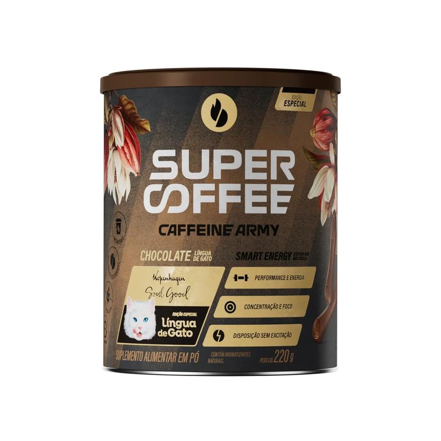 SuperCoffee Língua de Gato 220g