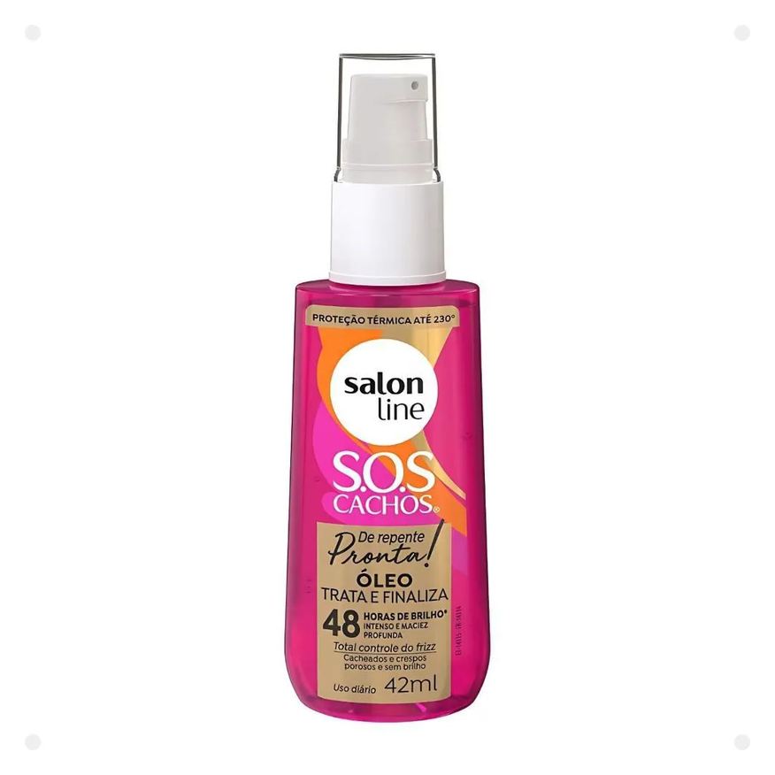 Salon Line Óleo Reparador Sos Cachos de Repente Pronta! 42ml