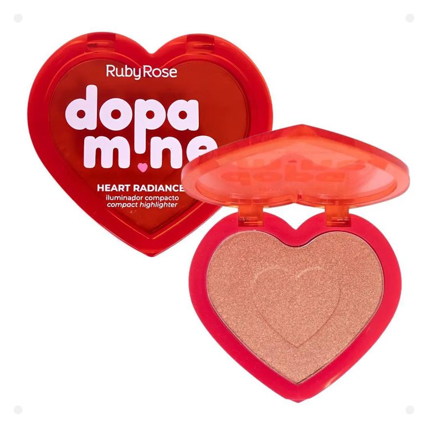 Ruby Rose Iluminador Dopamine Heart Radiance Beloved Glow Hb-f1603-4