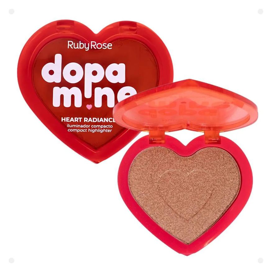 Ruby Rose Iluminador Dopamine Heart Radiance Sparkling Love Hb-f1603-5