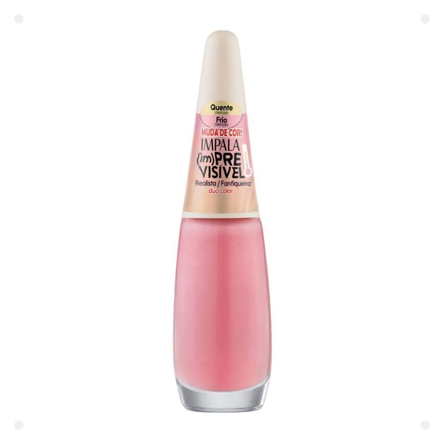 Impala Esmalte Cremoso (im)previsivel Duo Color Realista/fanfiqueira 7,5ml