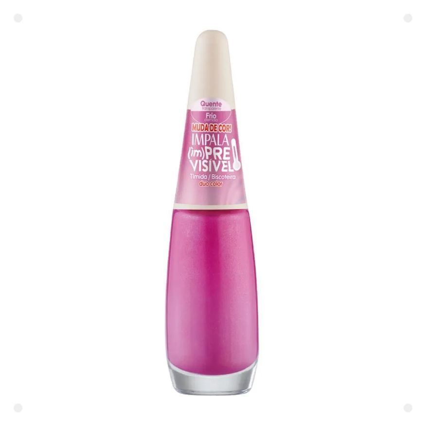 Impala Esmalte Cremoso (im)previsivel Duo Color Timida/biscoitera 7,5ml