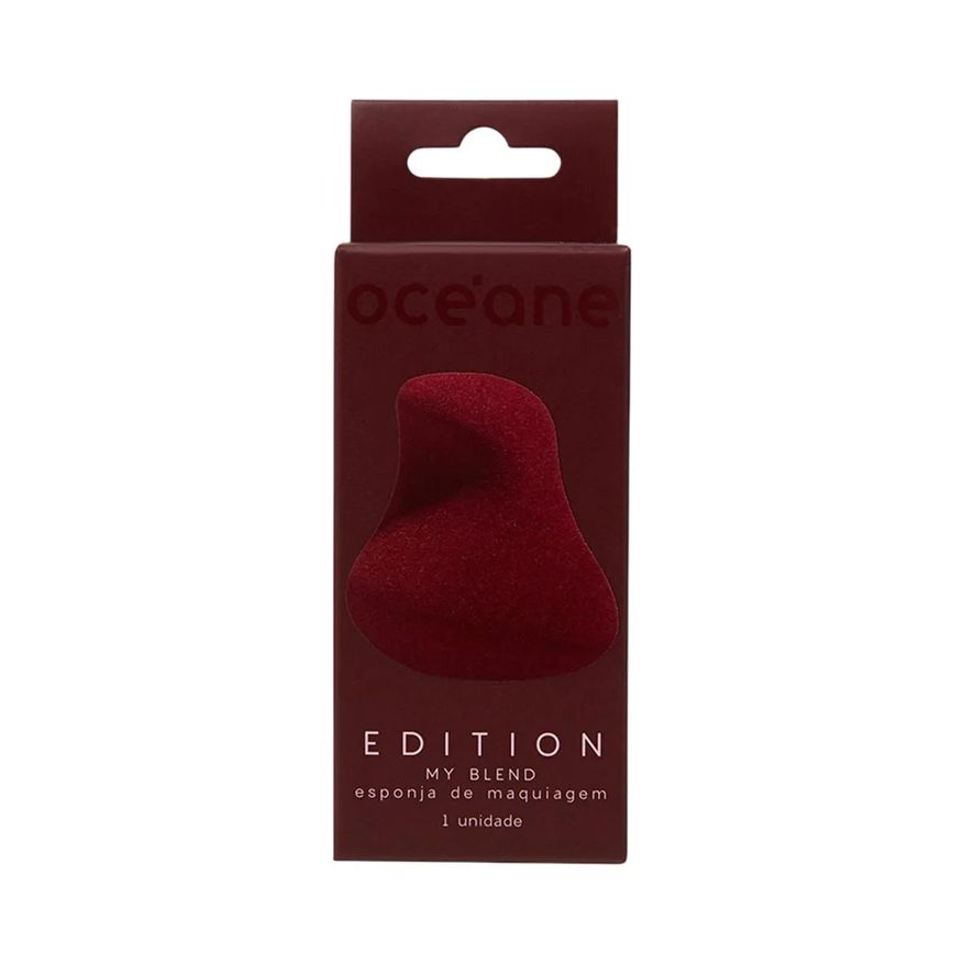 de Esponja Maquiagem My Blend Océane Vinho 1 unidade
