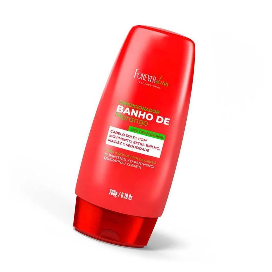 Forever Liss - Banho de Morango Condicionador 200g