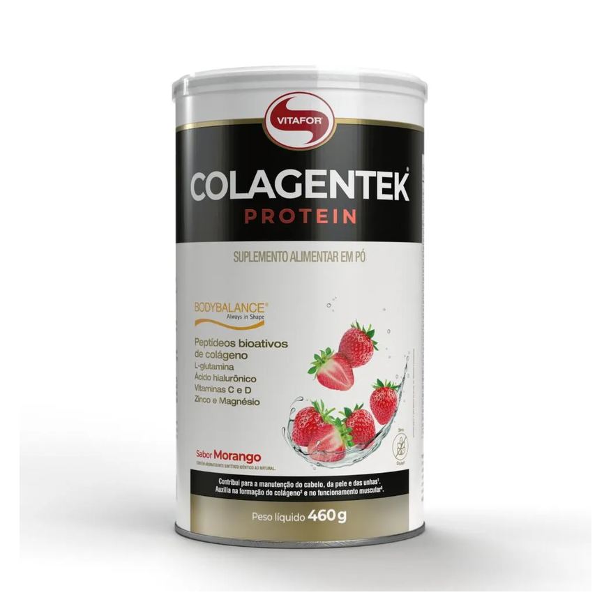 Vitafor Colagentek Protein Bodybalance Morango 460g