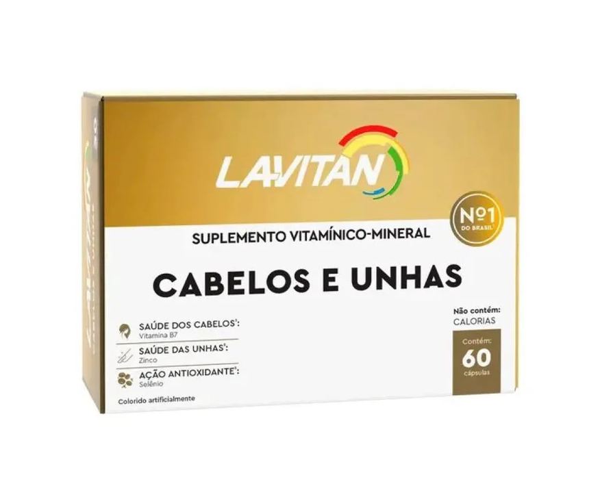 Cimed Lavitan Cabelos E Unhas 60cps
