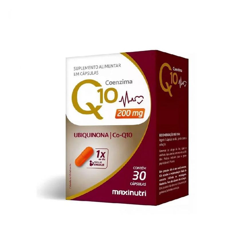 Maxinutri Coenzima Q10 Gold - 200mg (30 Cápsulas)