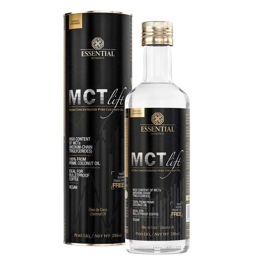 Essential Nutrition Mctlift Oleo de Coco Ultrapurificado - Tcm - (250ml)