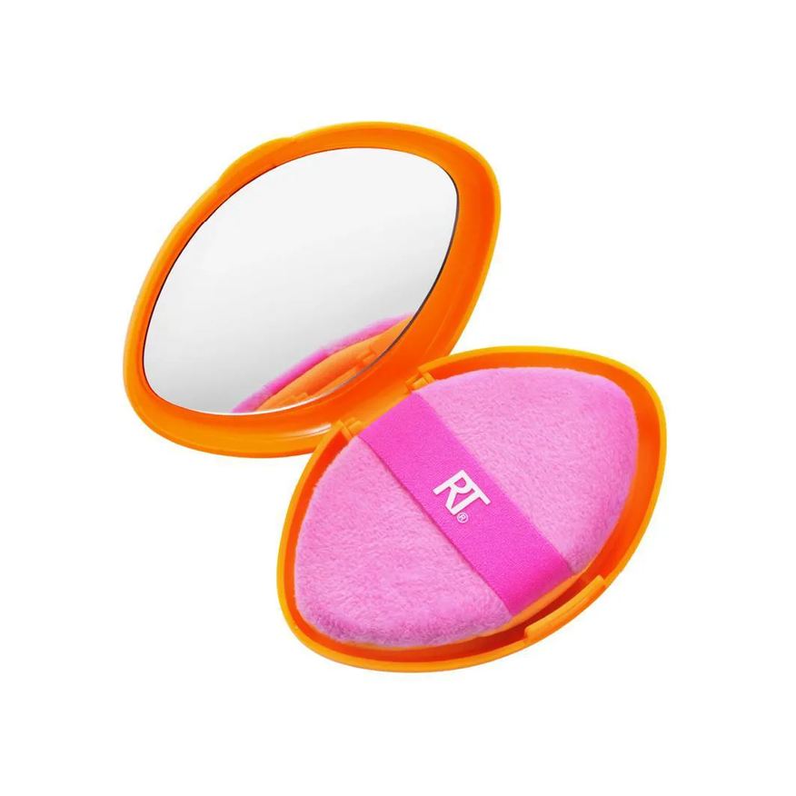 Real Techniques Esponja Puff 2 em 1 com Estojo 5g