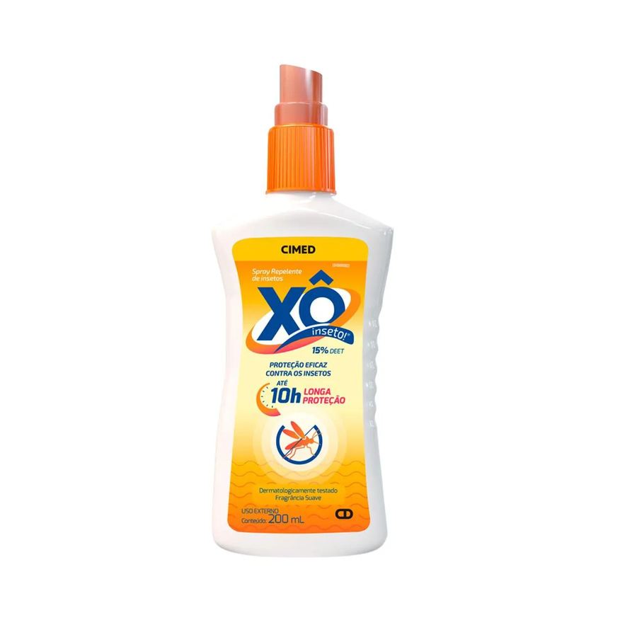 Repelente Spray Xo Inseto 15% Deet 200ml 01 unidades