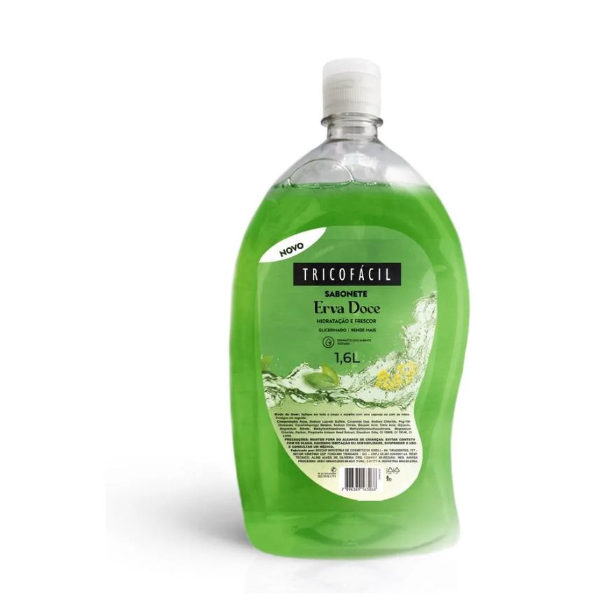 Tricofácil Sabonete Líquido Erva Doce 1,6 Litros