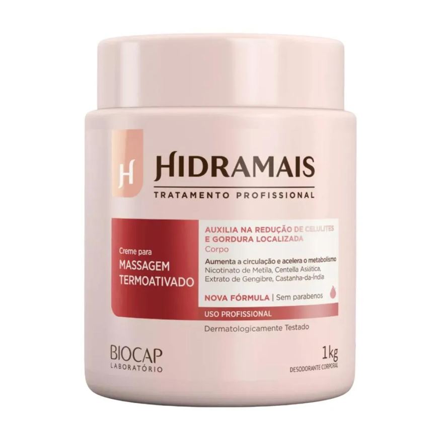 Hidramais Creme para Massagem Termoativado 1kg