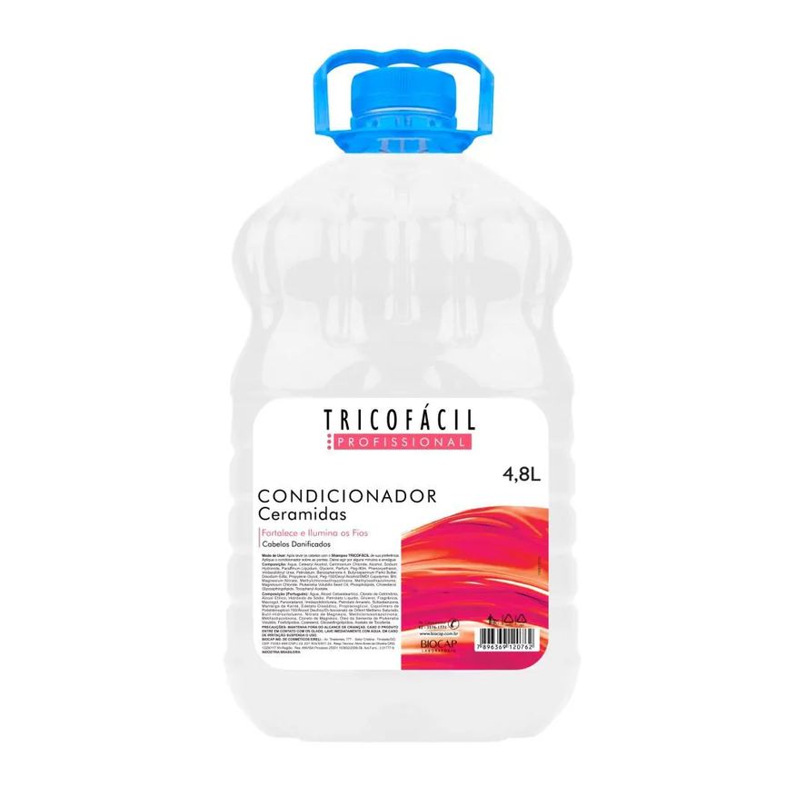 Tricofácil Condicionador Ceramidas 4,8 Litros Tricofacil