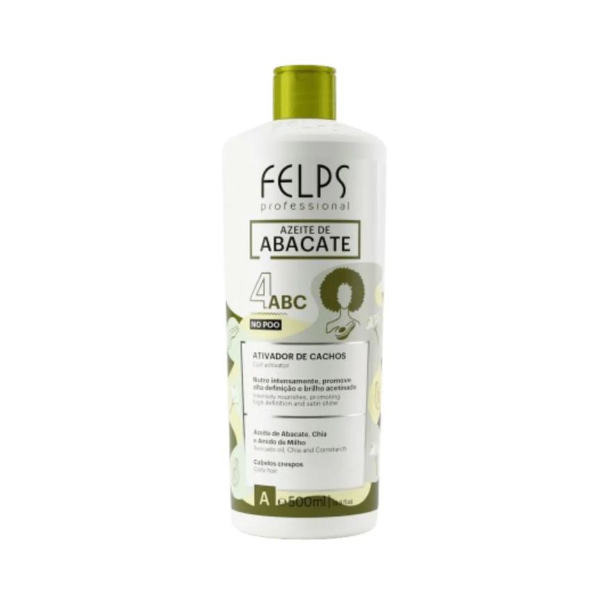 Felps Cachos Azeite de Abacate Ativador 4abc 500ml