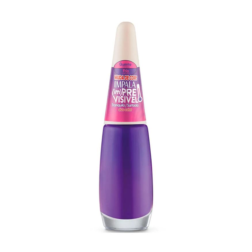 Impala Esmalte Cremoso (Im)previsível Duo Color 7,5ml - Tranquila/Surtada