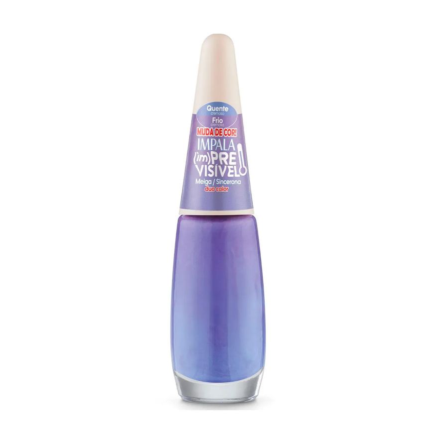 Impala Esmalte Cremoso (Im)previsível Duo Color 7,5ml - Meiga/Sincerona