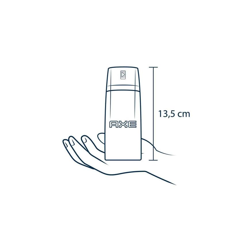 Antitranspirante Desodorante Spray Axe Dark Temptation Masculino 48h 150ml