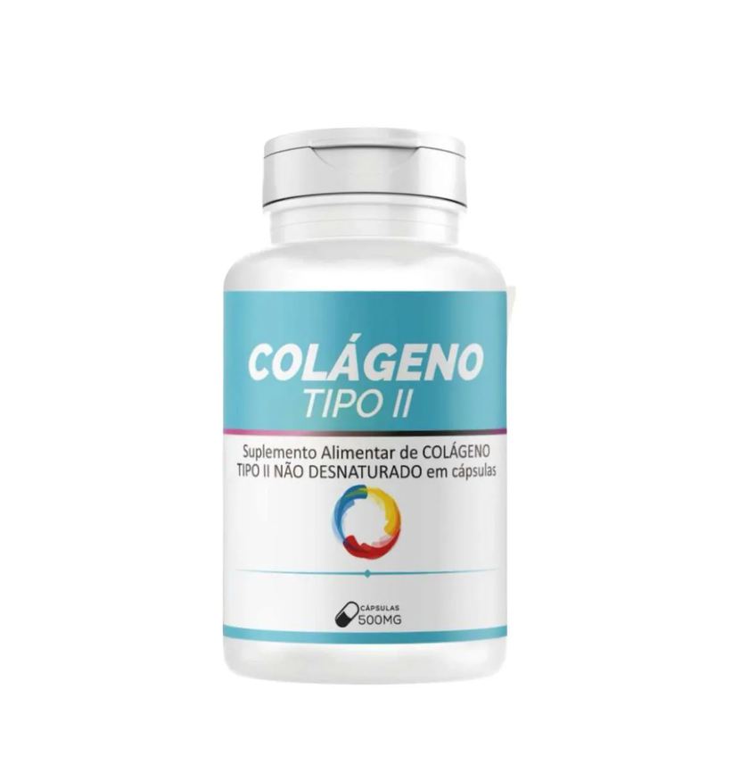 Bio Vittas Suplemento Colágeno Tipo Ii Encapsulado em Pó 500mg 120 Capsulas