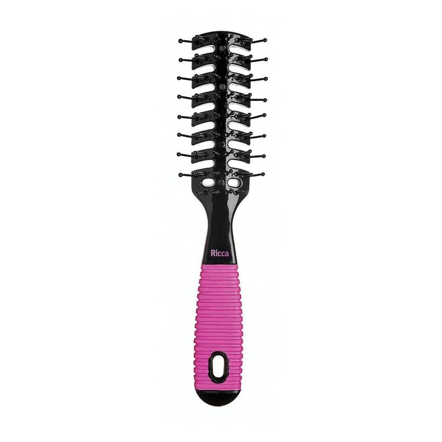 Ricca Escova Ventilada Black & Pink