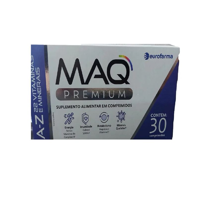 Eurofarma Suplemento Alimentar Maq Premium com 30 Cpr
