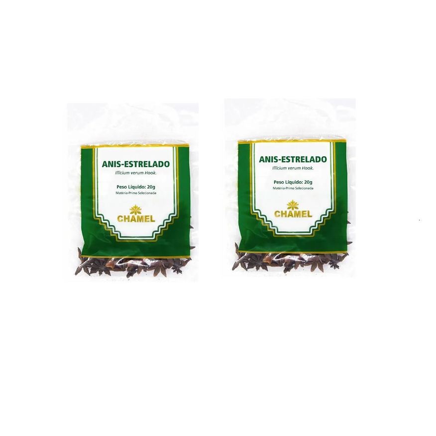 Chamel Kit 02 Pacote de Chá de Anis Estrelado 20g