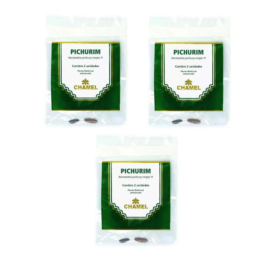Chamel Kit 03 Pacote Pichurim com 2 unidades
