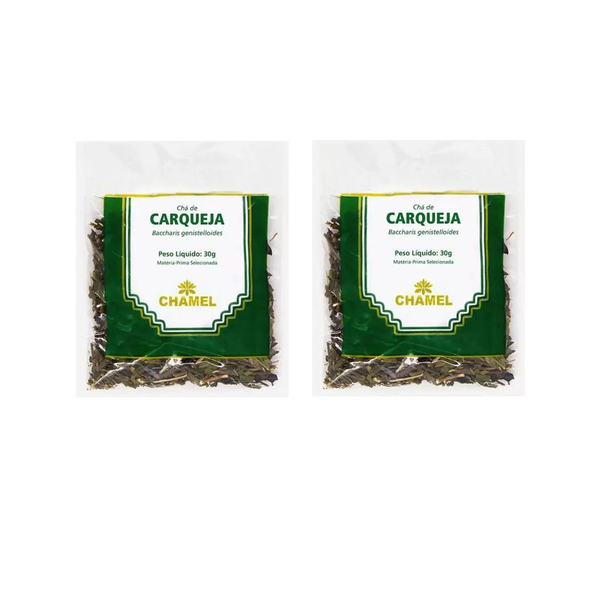 Chamel Kit 02 Pacote de Chá de Carqueja 30g
