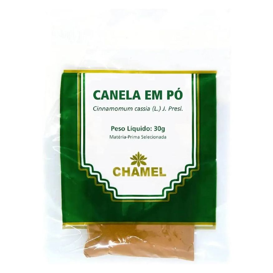 Chamel Pacote de Canela em Pó para Chá 30g