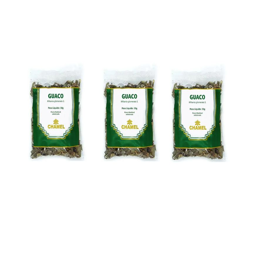 Chamel Kit 03 Pacote de Chá de Guaco 30g