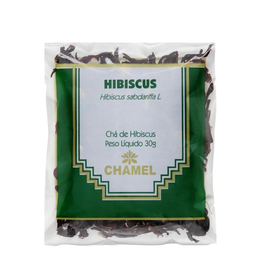 Chamel Pacote para Chá Hibiscus 30g