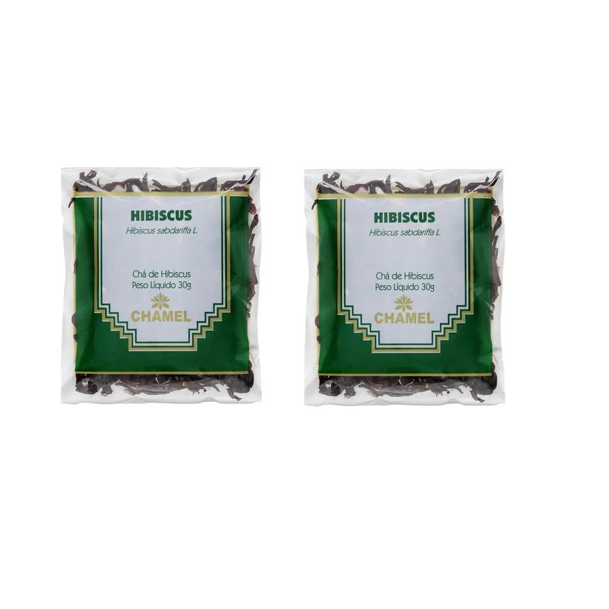 Chamel Kit 02 Pacote para Chá Hibiscus 30g