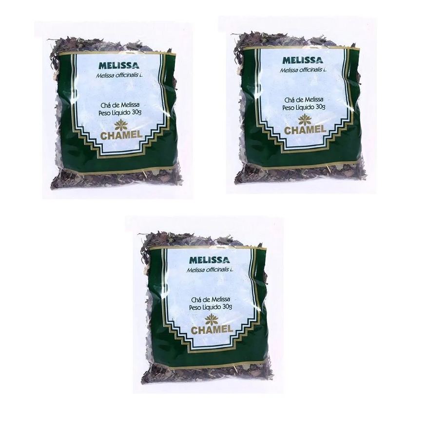 Chamel Kit 03 Pacote de Chá de Melissa 30g