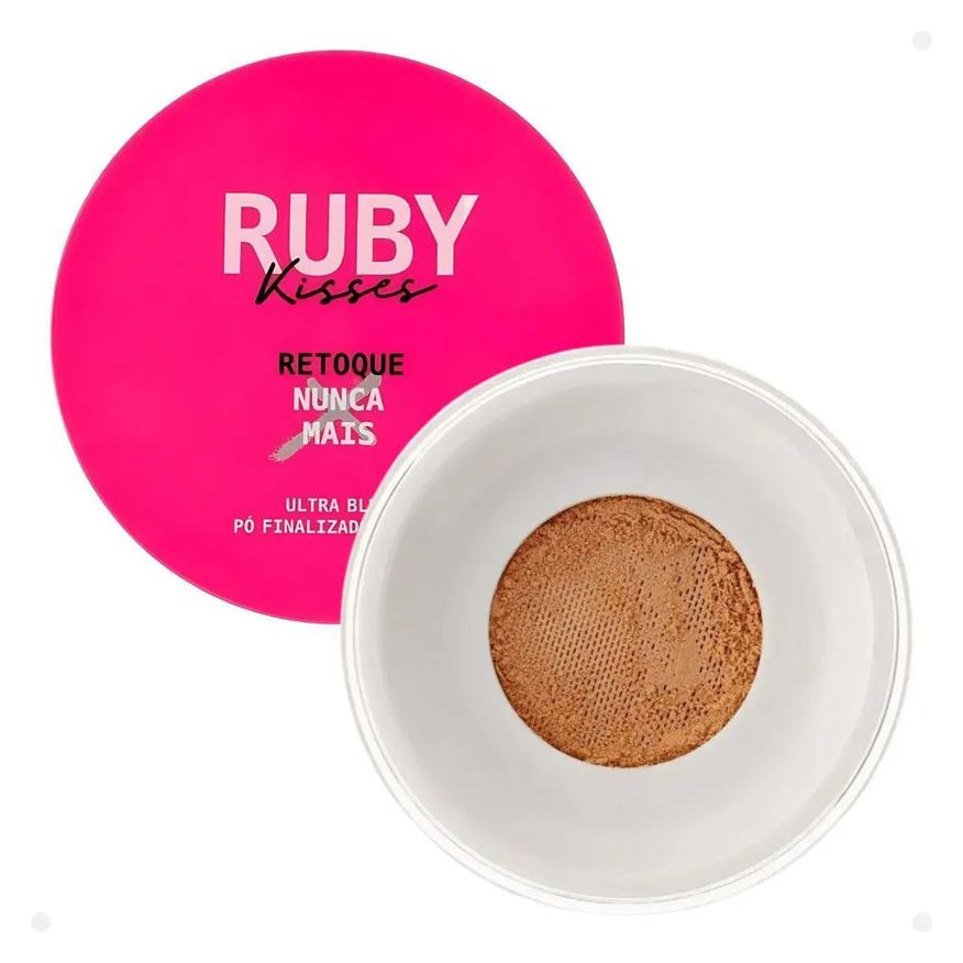 Kiss New York Pó Finalizador Solto Ruby Kisses Ultra Blur Retoque Nunca Mais Tan Rus03b