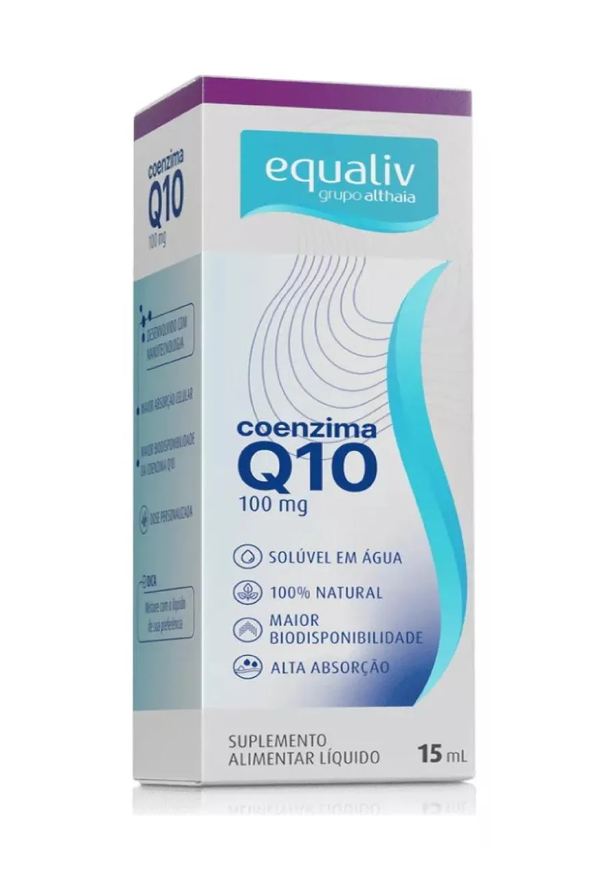 Equaliv Suplemento Coenzima Q10 100% Natural 15ml