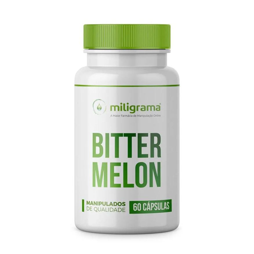 Miligrama Bitter Melon (melão de São Caetano) 500mg 60 cápsulas