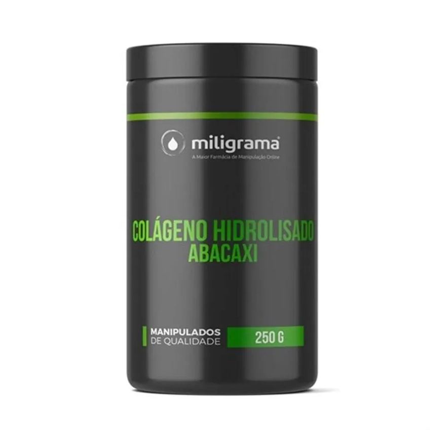Miligrama Colágeno Hidrolisado 250g Sabor Abacaxi