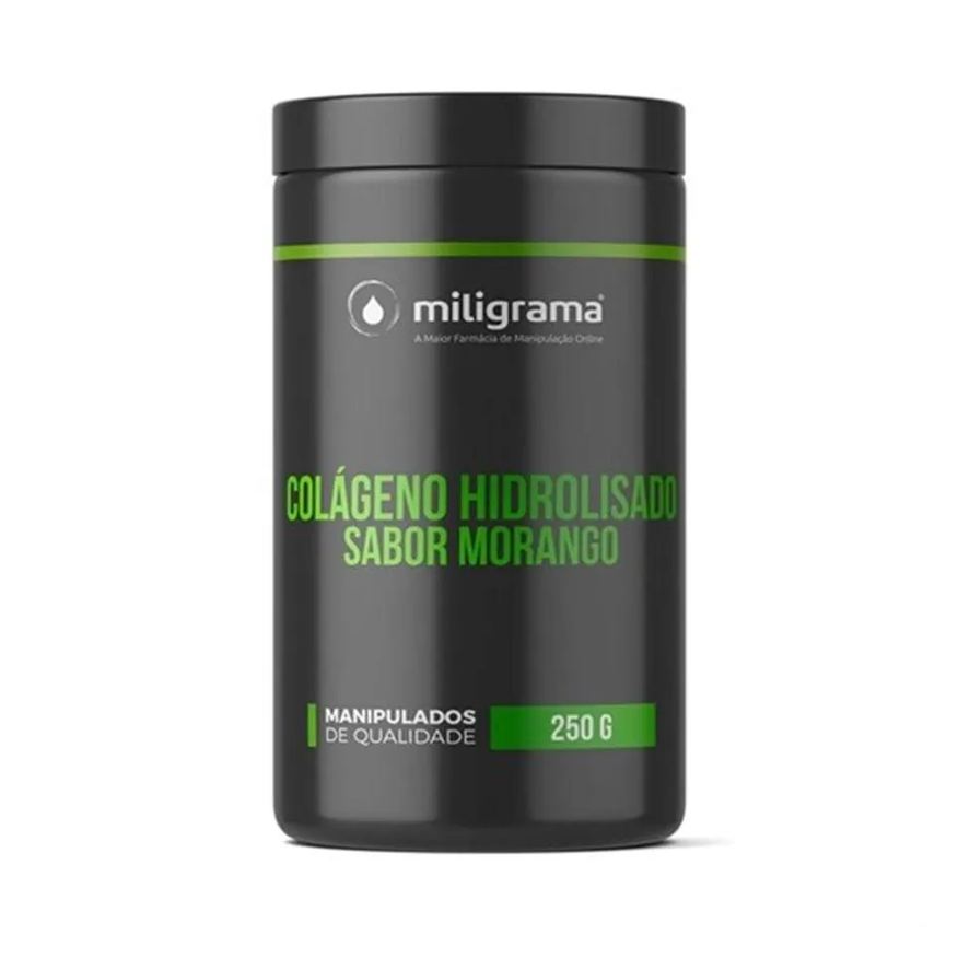 Miligrama Colágeno Hidrolisado 250g Sabor Morango